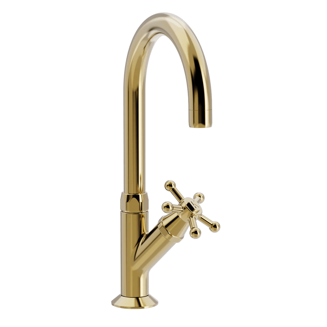 Toni Copenhagen Christiansborg Standventil m. Ø150 tud - messing