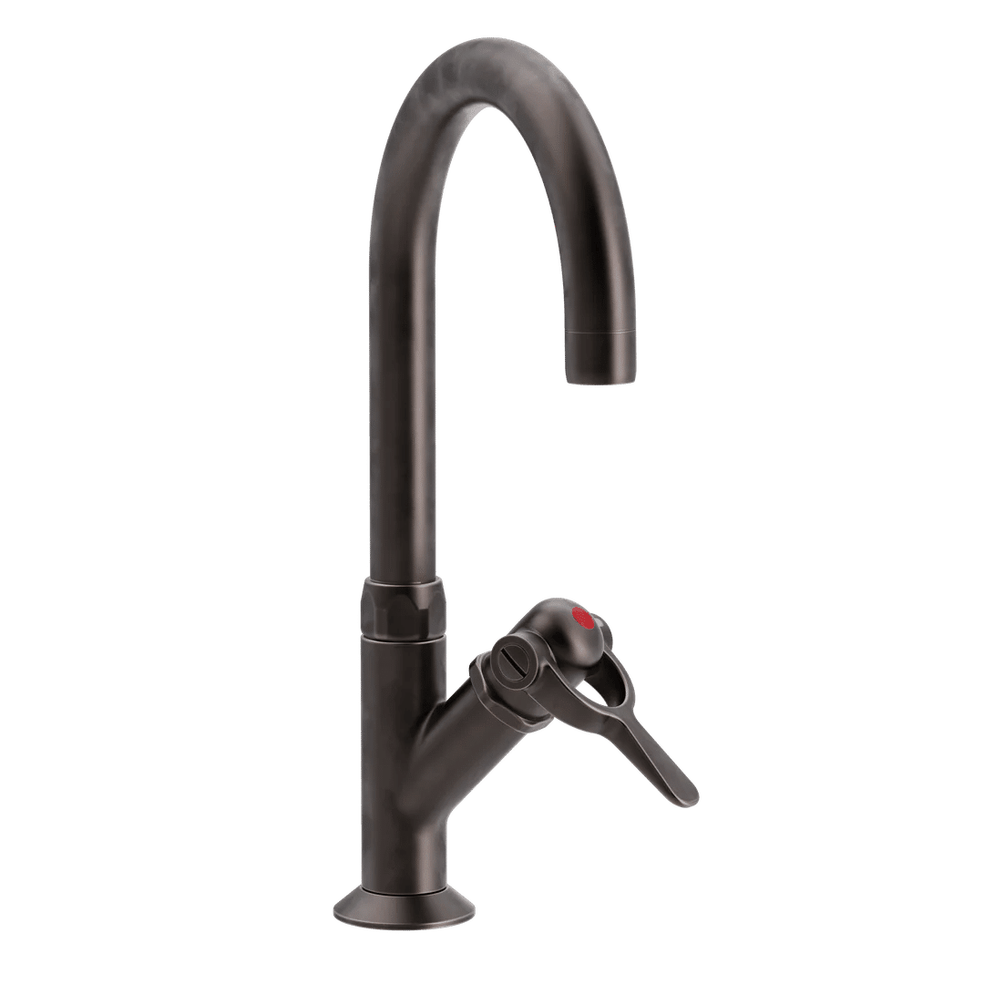 Toni Copenhagen SP Standventil m. Ø150 tud - bruneret messing