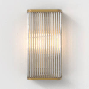 Avignon Square væglampe fra Astro Lighting - Avignon 300 / Antik messing